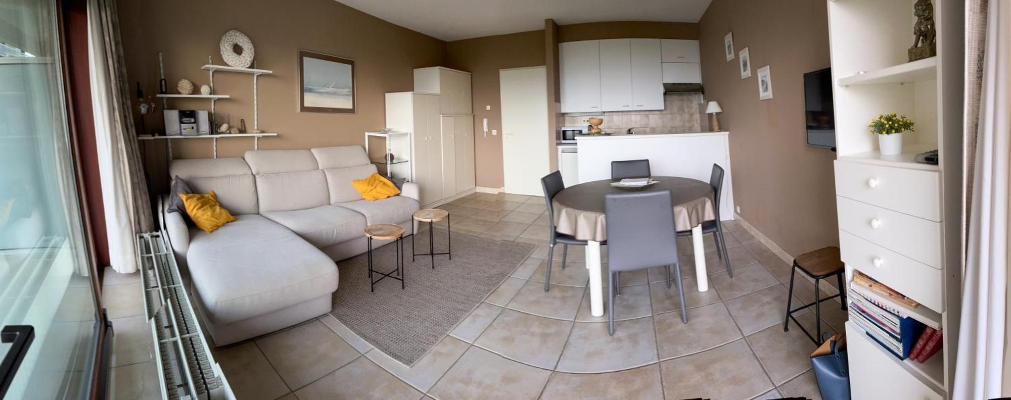 Superbe Studio Avec Une Magnifique Vue Sur La Mer. De Panne Exterior photo
